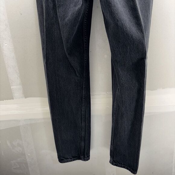 Vintage Levis 501 Jeans Mens 34x30 Black Denim Button Fly Straight MEX 2000 Y2K - Picture 4 of 8